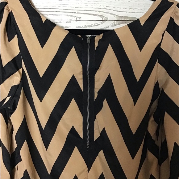 JULILA CHEVRON TUNIC DRESS SZ MEDIUM - Picture 8 of 8